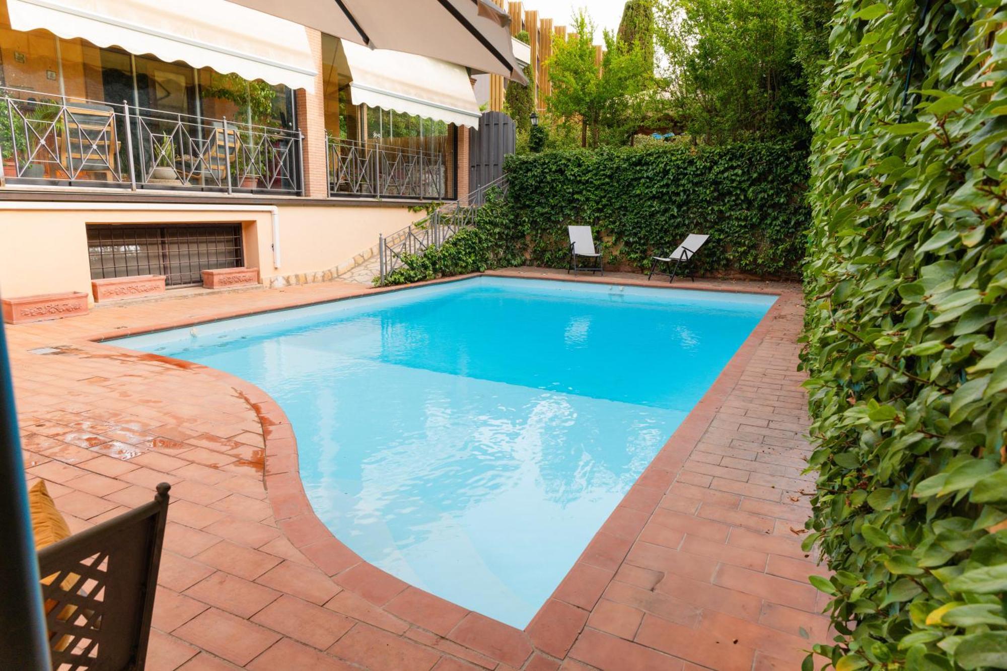 Villa Aureliana With Pool Near San Peter Рим Екстериор снимка